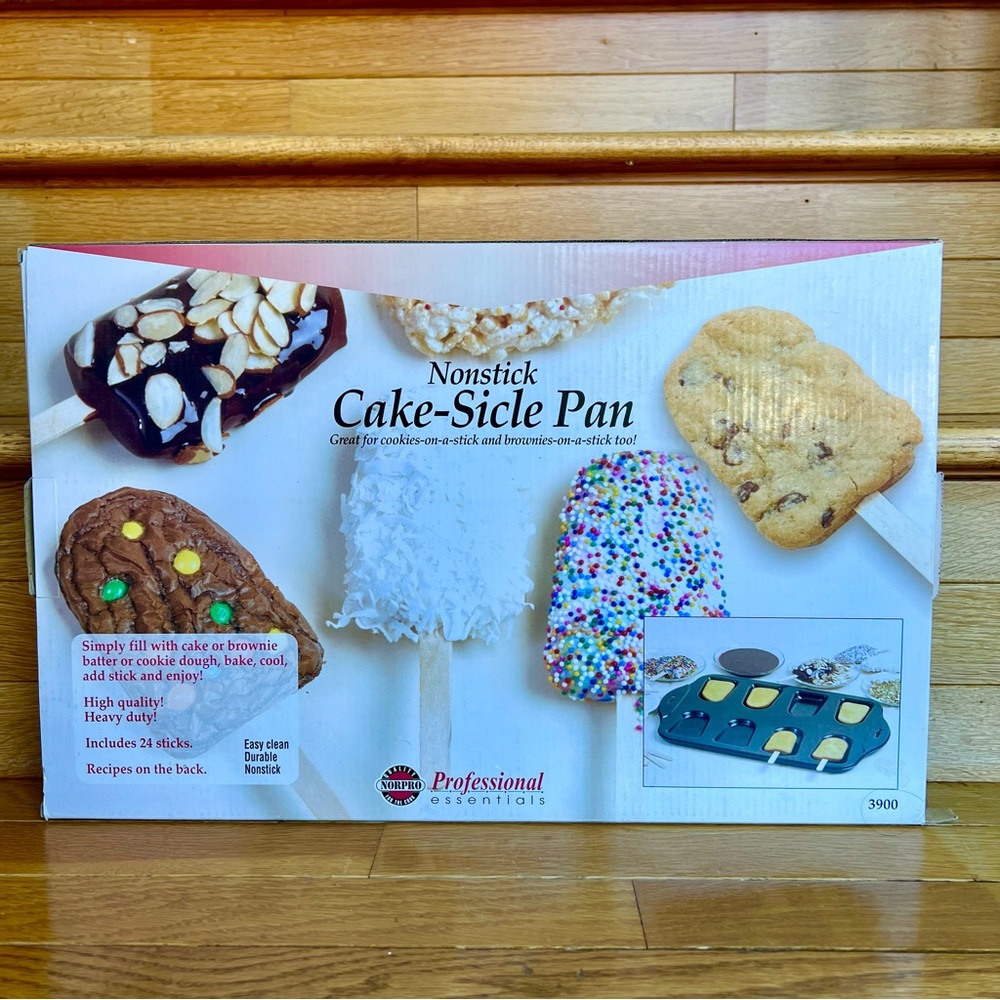 New NORPRO Cake-Sicle Pan Cake Pan Cake Sicle Baking Pan Bake